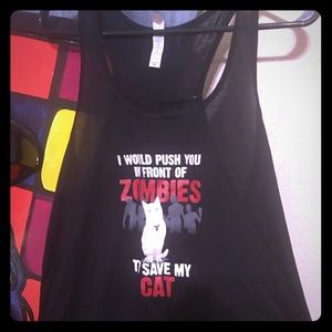 Funny Cat Tank